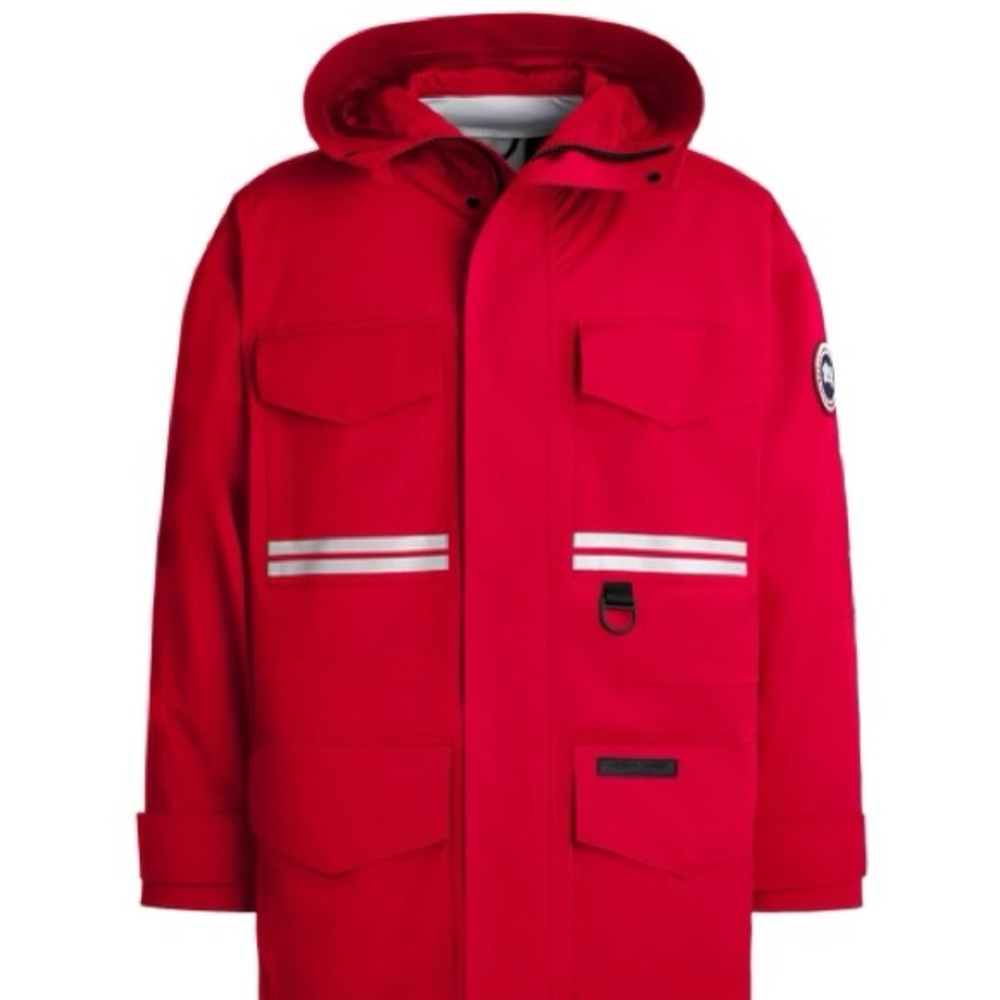 Canada Goose - Angel Chen Mogan Rain Jacket - Fortune Red - size L.